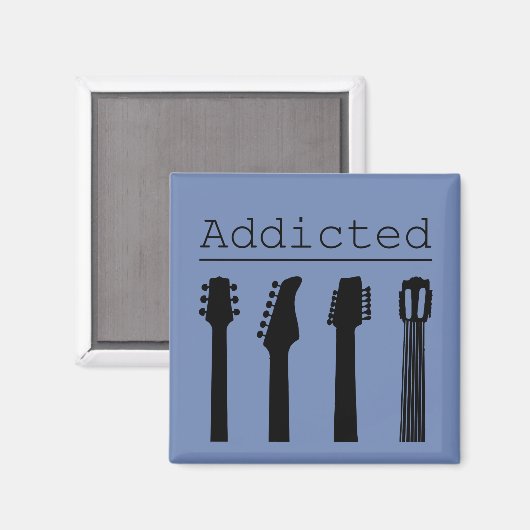 ギター中毒 マグネット (正面/裏面)