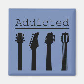 ギター中毒 マグネット (正面)