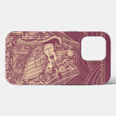 ギター付きの女性 Case-Mate iPhoneケース (裏面 (横))