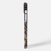 ギター付きの女性 Case-Mate iPhoneケース (裏面 / 左)