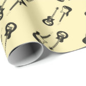 ギター体包装紙 ラッピングペーパー (ロールコーナー)