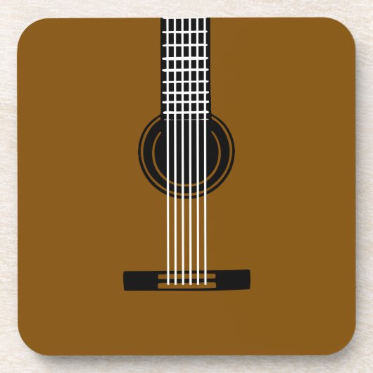 ギター体 コースター (正面)