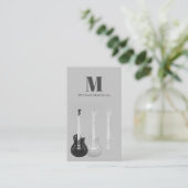 ギター先生プロフェッショナルカスタムQRコード 名刺 (スタンド正面)