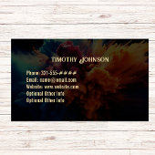 ギター先生名刺カラークールスプラッシュ 名刺