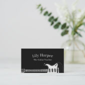 ギター先生 |電気・音響レッスン株式会社 コーリングカード (スタンド正面)