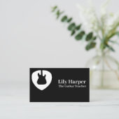 ギター先生 |電気・音響レッスン株式会社 コーリングカード (スタンド正面)