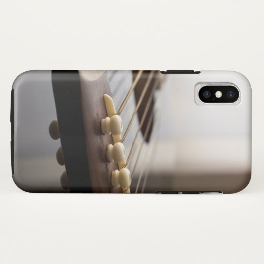 ギター写真スタイリッシュアングル音楽愛好家 Case-Mate iPhoneケース (裏面(横))