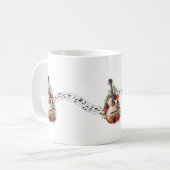ギター協奏曲コーヒーマグ コーヒーマグカップ (正面左)