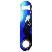 ギター及びレコ遊ードのボトル開口器 スピード栓抜き (裏面)