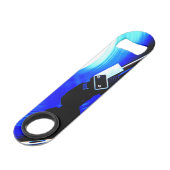 ギター及びレコ遊ードのボトル開口器 スピード栓抜き (裏面アングル)