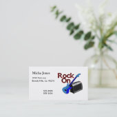 ギター及びAmpの石 名刺 (スタンド正面)