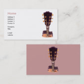 ギター名刺 名刺 (正面/裏面)