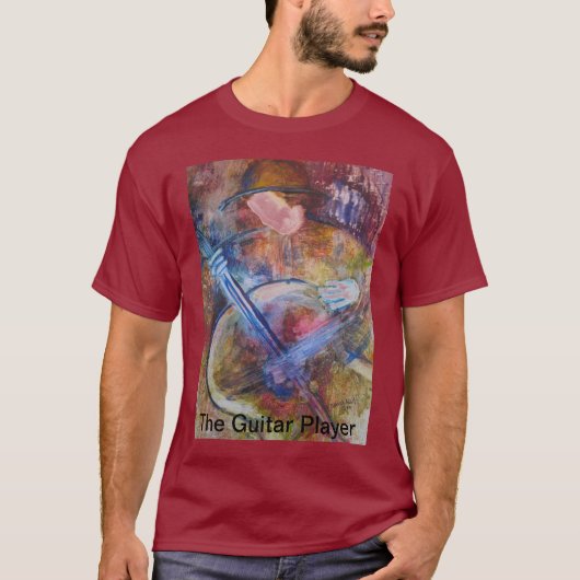 "ギター奏者"の人のTシャツ Tシャツ (正面)