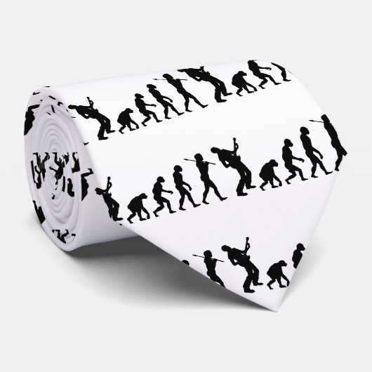 ギター奏者 ネクタイ (ロール)