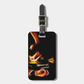 ギター奏者 ラゲッジタグ (正面縦)