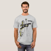 ギター奏者 Tシャツ (正面フル)