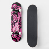 ギター女の子らしー スケートボード (正面)