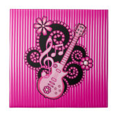 ギター女の子らしー タイル (正面)