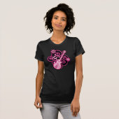 ギター女の子らしー Tシャツ (正面フル)