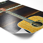 ギター好きのギフト フォトプリント            (角)
