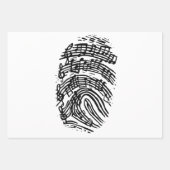 ギター好き |ギターギフトを演奏 ラッピングペーパーシート (正面)