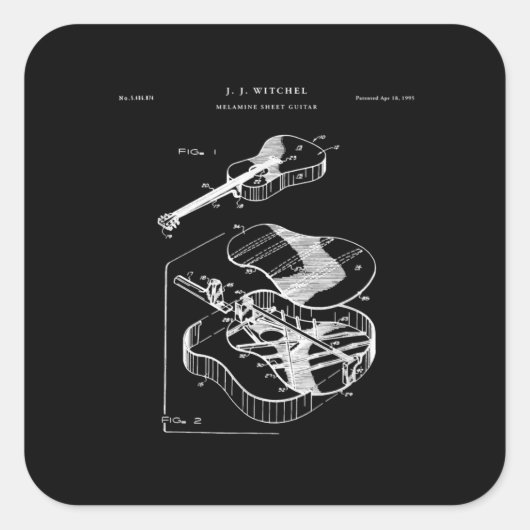 ギター好き |マーティン・ギター特許 スクエアシール (正面)