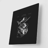 ギター好き |マーティン・ギター特許 スクエア壁時計 (傾斜)