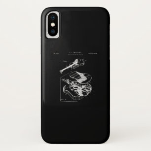ギター好き マーティン・ギター特許 iPhone X ケース