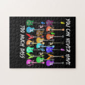 ギター好き |低音は絶対に必要ない ジグソーパズル (横)