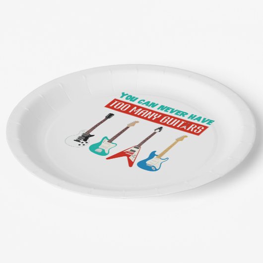 ギター好き|多くのギターを必要としない ペーパープレート (アングル)