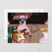 ギター弾きチチ ポストカード (正面/裏面)