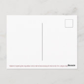 ギター忘れの歌 ポストカード (裏面)