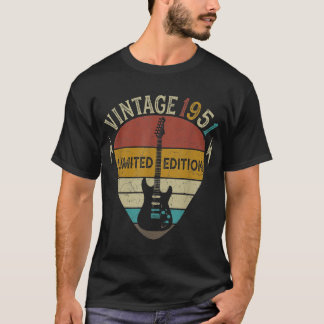 ギター恋人71歳のギフト、ヴィンテージ1951 71th tシャツ
