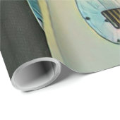 ギター愛好家への贈り物 ラッピングペーパー (ロールコーナー)