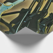 ギター愛好家への贈り物 ラッピングペーパー (角)