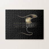 ギター愛好家_ギターパズルの曲愛好家 ジグソーパズル (横)