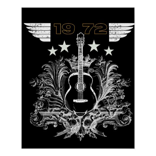 ギター愛好家 ポスター (正面)