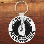 ギター技術者 キーホルダー (正面)