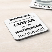 ギター最も重要な楽器 コースター (左側)