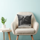 ギター枕付き猫 クッション (椅子)