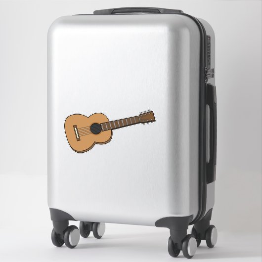 ギター漫画 シール (スーツケース)