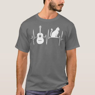 ギター猫好きミュージシャンギタリストギタリスト Tシャツ