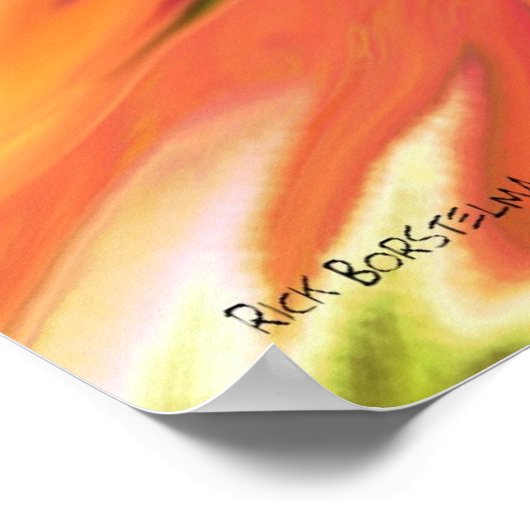 ギター理論4 ポスター (角)