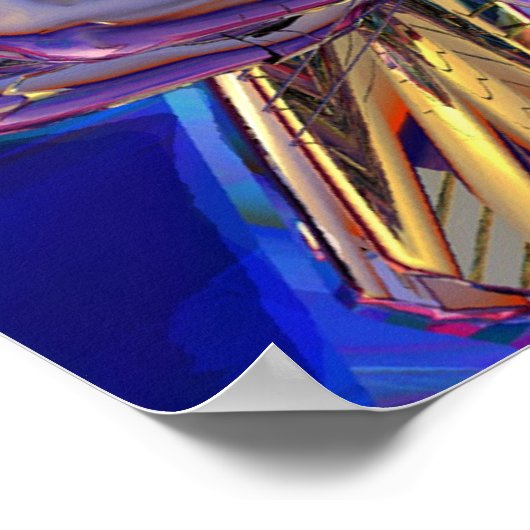 ギター理論6 ポスター (角)