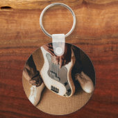 ギター素晴らしー キーホルダー (正面)