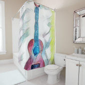 ギター素晴らしー シャワーカーテン (インサイチュ)