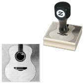 ギター素晴らしー ラバースタンプ (押印)