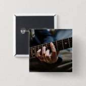 ギター素晴らしー 缶バッジ (正面&裏面)