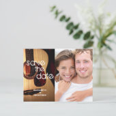 ギター素朴テーマカントリーモダンZZ 案内ポストカード (スタンド正面)