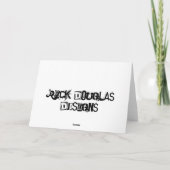 ギター誕生日カード カード (裏面)